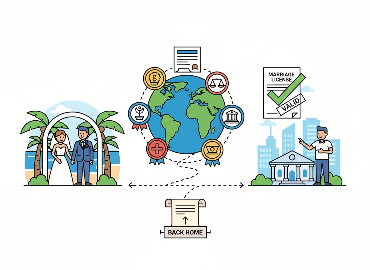 Destination Wedding Legalities: Making Sure Your Marriage Is Valid Back Home